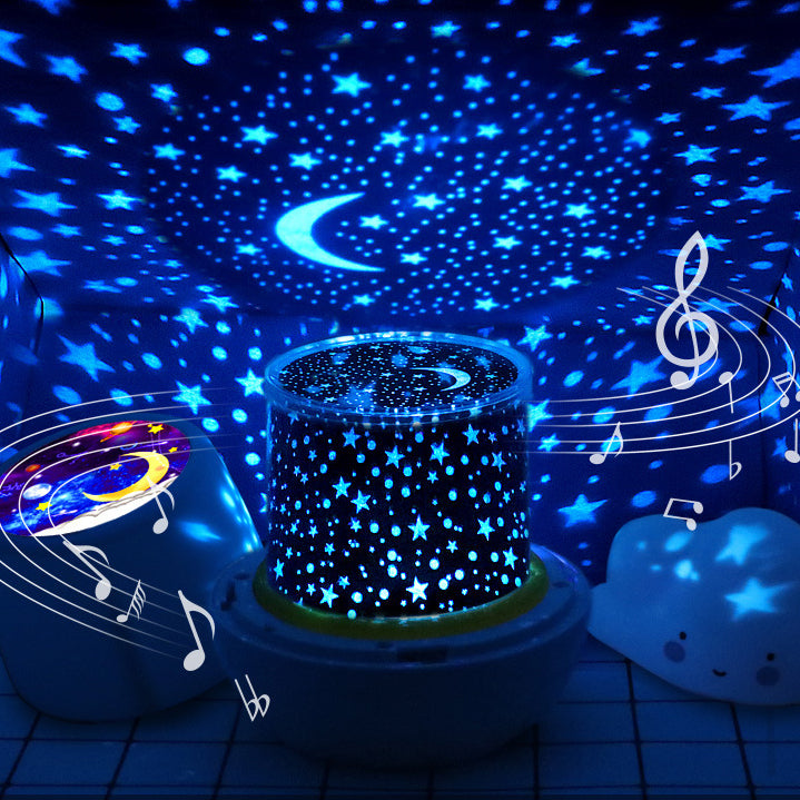 Bluetooth Rotating Star Projection