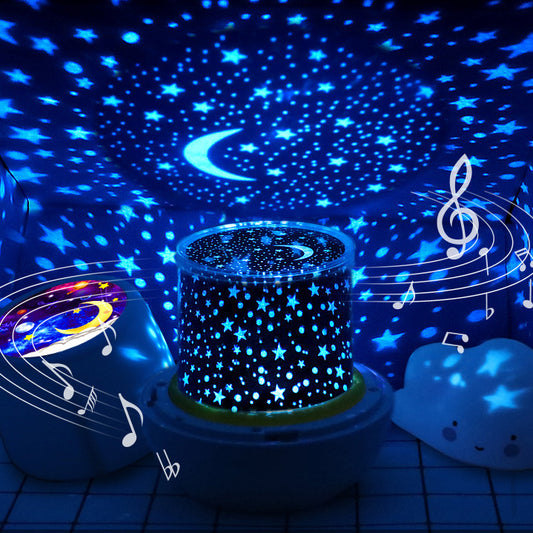 Bluetooth Rotating Star Projection